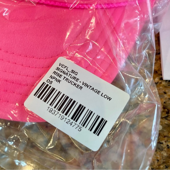NWT Aviator Nation Trucker Hat Venice Logo Neon Pink — New in packaging. - Picture 11 of 16
